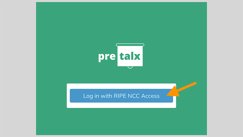4.Pretalx.Login